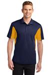 Side Blocked Micropique Sport Wick ® Polo
