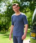 Thermal short sleeve vest