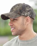 Garment-Washed Camo Cap