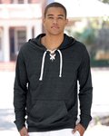 Jersey Sport Lace Hooded Pullover