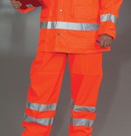 Hi-Vis Waterproof Over Trouser