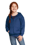 Heavy Blend™ Full Zip Youth Hoodie
