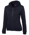 JB's LADIES P/C FULL ZIP HOODIE