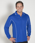 PODIUM L/S PIPING POLO