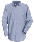 Industrial Stripe Work Shirt