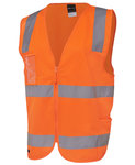 JB's HV (D+N) ZIP SAFETY VEST