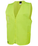 JB's HV ZIP SAFETY VEST