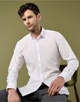 Slim Fit Long Sleeve Business Shirt