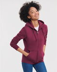 Ladies' Authentic Zipped Hood Jacket