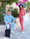 Guildford Cotton Shopper/Tote Shoulder Bag