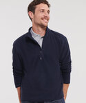 ¼-zip microfleece