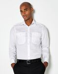 Tailored Fit Long Sleeved Pilot Shirt