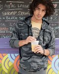 Camo Full-Zip Hooded Sweatshirt