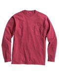 Garment-Dyed Heavyweight Long Sleeve Pocket T-Shirt