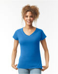 Softstyle® Ladies' V-Neck T-Shirt