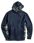 Digital Camo Colorblock Performance Fleece Hooded Sweatshirt
