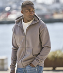 Tee Jays Unlabeled Hooded Full Zip Sweatshirt