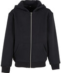 Kids fluffy zip hoodie