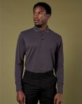 Men's Long Sleeved Pique Polo Shirt