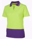 JB's HV 4602.1 LADIES S/S NON BUTTON POLO