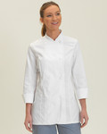 Ladies' Long Sleeve Fitted Chef's Jacket