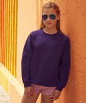 Premium 70/30 kids raglan sweatshirt
