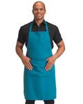 Recycled Bib Apron With Pocket