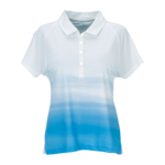 Women?s Vansport? Pro Ombr� Print Polo