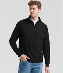Fruit of the Loom Classic Zip Neck Sweatshirt