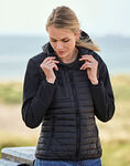 Ladies' Hooded Crossover Jacket