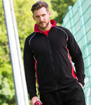 Finden + Hales Contrast Micro Fleece Jacket