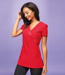 Premier Ladies Rose Short Sleeve Tunic