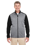 Men's Newbury Colorblock Mélange Fleece Full-Zip