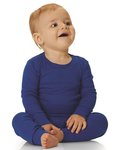 Infant Baby Rib Pajama Long Sleeve Top
