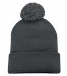 Everyday Pom Pom Cuff Toque