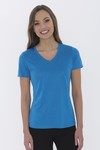Pro Team Heather Proformance V-Neck Ladies' Tee