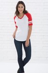 RING SPUN Baseball Ladies' Tee