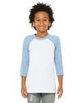 Youth Three-Quarter Sleeve Baseball T-Shirt
