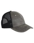 Faux Waxy Trucker Cap