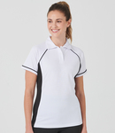 Finden + Hales Ladies Performance Piped Polo Shirt