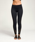 Women's TriDri® mesh tech panel leggings full-length