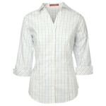 Tattersall Check Woven Ladies' Shirt