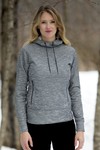 Dry Tech Water Resistant Fleece Ladies' Pullover Hoodie