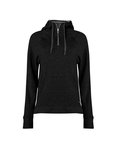 FitFlex Women's French Terry Hooded Quarter-Zip