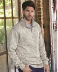 Vintage Sweaterfleece Quarter-Zip Sweatshirt