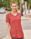 Women's Mèlange Tech V-Neck T-Shirt