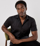 Kustom Kit Short Sleeve Tailored Poplin Shirt