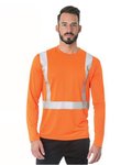 USA-Made Hi-Visibility Long Sleeve Performance T-Shirt