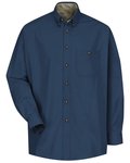 Cotton Contrast Dress Shirt