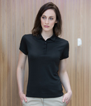 Henbury Ladies Slim Fit Stretch Microfine Piqué Polo Shirt
